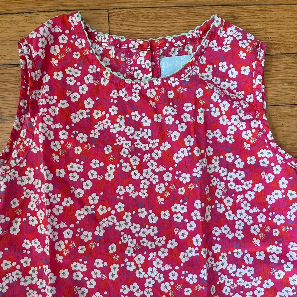 Peek a fleur cotton Sleeveless Top 4/5 T